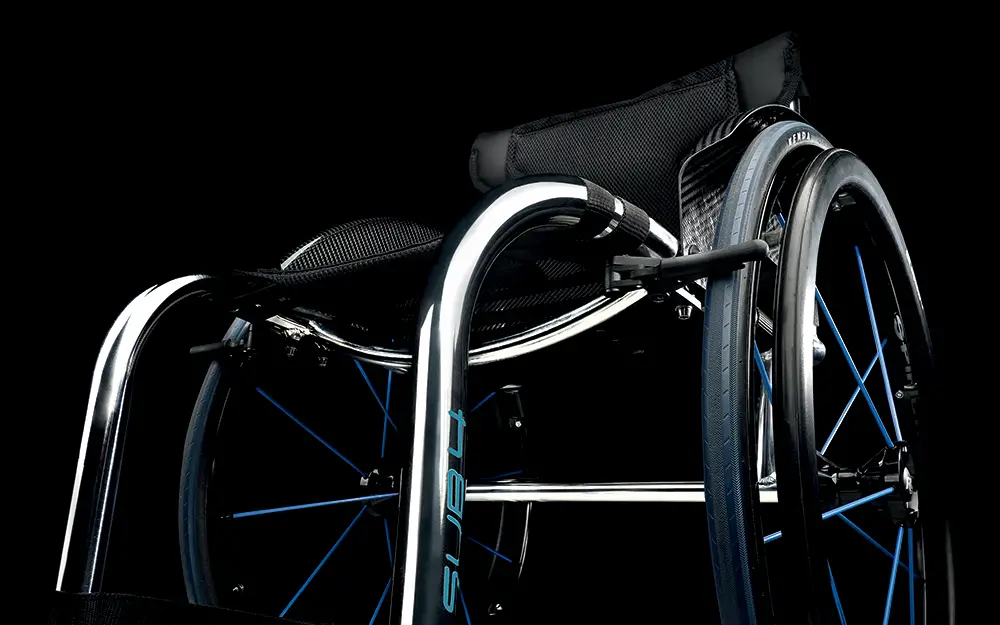 The lighter the wheelchair, the less energy you need to push – it’s that simple.